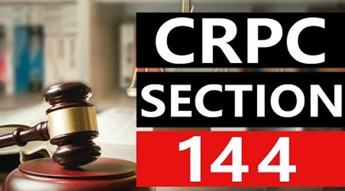 Section 144 of the Code of Criminal Procedure (CrPC)